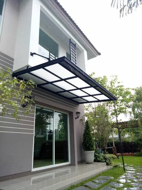 Model kanopi depan rumah minimalis modern type 36